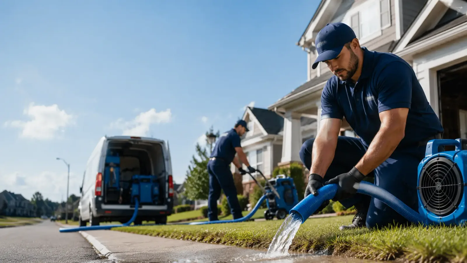 Flood Damage Restoration in Walcott, IA
